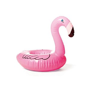 Mini Bóia para Copo - Flamingo - 01 unidade - Cromus - Rizzo Festas