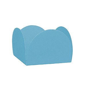 Forminhas para Doces 4 Pétalas Azul Céu 50 unidades NC Toys