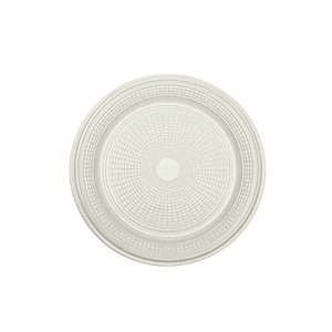 Prato Bolo Descartável 15cm Branco 10 unidades Trik Trik