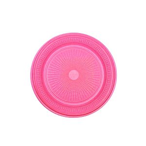 Prato Bolo Descartável 15cm Rosa Pink 10 unidades Trik Trik