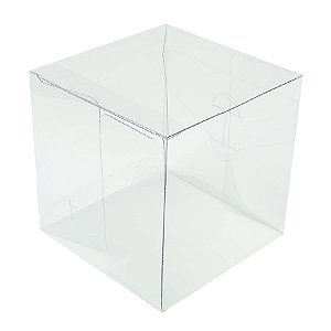 Caixa Cubo Transparente K8 (10cm x 10cm x 10cm) 10 unidades Assk Rizzo Embalagens