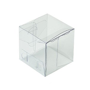 Caixa Cubo Transparente K9 (4cm x 4cm x 4cm) 20 unidades Assk Rizzo Embalagens