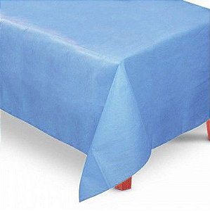 Toalha de Mesa Retangular em TNT (1,40m x 2,20m) Azul Claro - Best Fest - Rizzo Embalagens