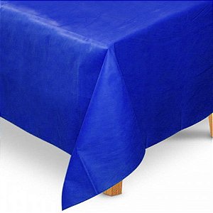 Toalha de Mesa Quadrada em TNT (80cm x 80cm) Azul Royal 5 unidades - Best Fest