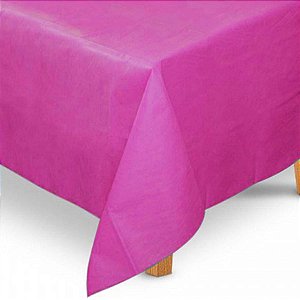 Toalha de Mesa Quadrada em TNT (80cm x 80cm) Rosa Pink 5 unidades - Best Fest - Rizzoembalagens