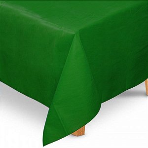 Toalha de Mesa Quadrada em TNT (80cm x 80cm) Verde Bandeira 5 unidades - Best Fest