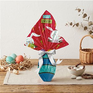 Saco Express 35x35cm para Ovos de 250g a 350g - Bottons - 5 unidades - Cromus - Rizzo