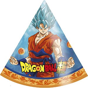 Chapéu Festa Dragon Ball - 8 unidades - Festcolor - Rizzo Festas