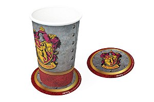 Bolacha Porta Copo Festa Harry Potter - 8 unidades - Festcolor - Rizzo