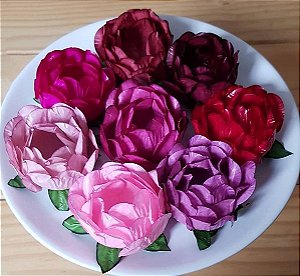 Forminha para Doces Finos - Bela Roxo 40 unidades - Decora Doces - Rizzo Festas