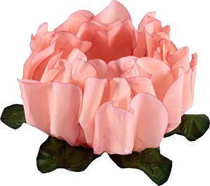 Forminha para Doces Finos - Rosa Maior Pêssego 40 unidades - Decora Doces - Rizzo Festas