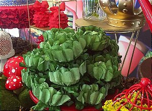 Forminha para Doces Finos - Rosa Maior Pistache Clarríssima 40 unidades - Decora Doces - Rizzo Festas