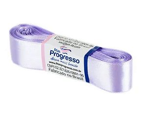 Fita de Cetim Progresso 22mm nº5 - 10m Cor 245 Lilás - 01 unidade