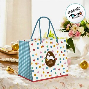 Sacola Premium Para Caixa Meio Ovo - Jump - 22x20x14cm - 1 unidade - Cromus - Rizzo