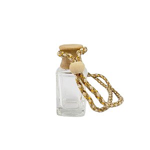 Frasco Para Aromatizador de Carro - Quadrado - 9ml - Rizzo - 1 unidade - Rizzo