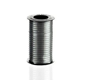 Fita de Cetim Carretel Progresso 4mm nº00 - 100m Cor 1222 Cinza - 01 ununidade