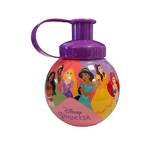 Garrafa Squeeze Bola Princesas - Roxa - 250ml  - 1 unidade - Rizzo