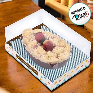 Caixa para Meio Ovo de Páscoa Horizonte - Jump - 6 unidades - Cromus - Rizzo