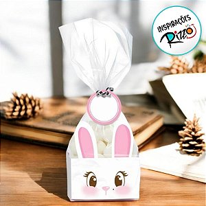 Kit Fundo Retangular - Lana - 8,5x4,5x5cm - 10 unidades - Cromus - Rizzo