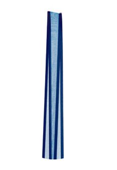Fita de Voal com Cetim ZC 001 7mm Cor 215 Azul Marinho - 10 metros - Progresso - Rizzo Embalagens
