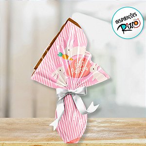 Saco Express 18x18cm Para Ovos de 50g a 100g - Jump Rosa - 25 unidades - Cromus - Rizzo