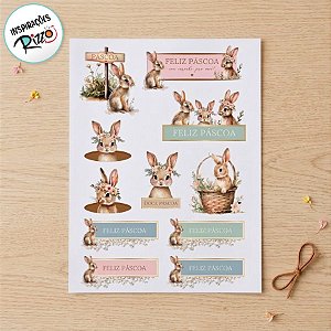 Adesivo De Páscoa - Jump - 22 unidades - Cromus - Rizzo