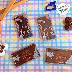 Blister Decorado com Transfer para Chocolate - Tablete - Páscoa - BLP00191 01 - 1 unidade - Stalden - Rizzo