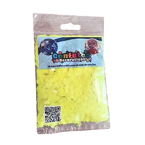 Confete Mini Picadinho 25g - Verde Amarelo - 1 unidade - Rizzo