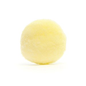 Pompom de Coelho para Decoração - Amarelo M 2x2cm - 30 unidades - Cromus Páscoa - Rizzo Embalagens