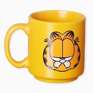 Mini Caneca de Cerâmica Tina - Garfild Eu Odeio Segundas - 100ml - 1 unidade - Nickelodeon Original  - Rizzo
