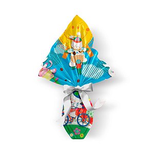 Saco Express 35x35cm para Ovos de 250g a 350g - Ciclopáscoa - 05 unidades - Cromus Páscoa - Rizzo Embalagens