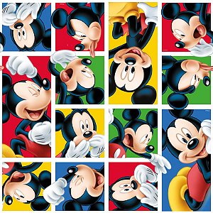 Folha para Ovos de Páscoa Mickey Mania 69x89cm - 05 unidades - Cromus Páscoa - Rizzo Embalagens