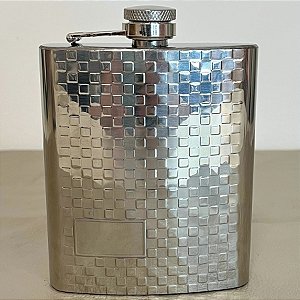 Cantil Inox de Bolso para Whisky - 175ml - 1 unidade - Rizzo