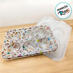 Blister 6 Brigadeiros - Coelhinhos - 5 unidades - Rizzo