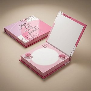 Bloco de Anotações Rosa - Mãe Amor Mais Lindo que Existe - 8cm - 1 unidade - Rizzo