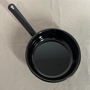 Panela Tradicional para Derreter Velas - Modelo Papeiro -  Preto - 660ml - 17cm  - 1 unidade - Rizzo