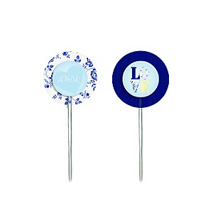 Pick para Cupcake Festa Chá de Cozinha - 12 unidades - Cromus - Rizzo Festas