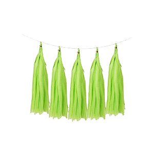 Varal de Pompons - Verde Limão - 25x35 / 1,5m - 1 unidade - Rizzo