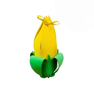 Caixa Surpresa Espiga De Milho De Festa Junina - 9x20cm - 1 unidade - Piffer - Rizzo