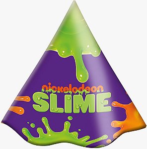 Chapéu Festa Slime - 8 Unidades - Festcolor - Rizzo