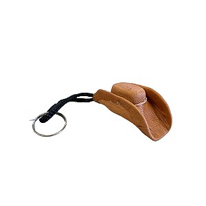 Chaveiro Lembrancinha Mini Chapéu De Cowboy - 3x3cm - 1 unidade - Rizzo