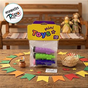 Brinquedo Apito de Trem - 8,5cm - 3 unidades - Rizzo