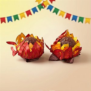 Forminha para Doces Finos - Fogueira De Festa Junina - 25 unidades - Decora Doces - Rizzo