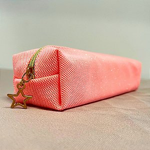 Estojo Brilhante - Rosa Neon - 20x5cm - 1 unidade - Rizzo
