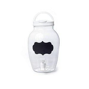 Suqueira de Plástico Branca 4400ml - 17,5 x 27,5 - 1 Unidade - Rizzo Embalagens