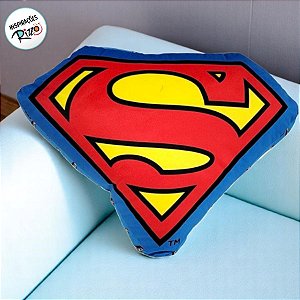 Almofada Formato Super Homem - 30x40cm - 1 unidade - Zona Criativa - Rizzo