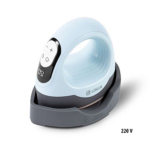 Mini Prensa 3 Plana - Azul Claro - 15,6x10,8x12,1cm - 220V - 1 unidade - Loklik - Rizzo