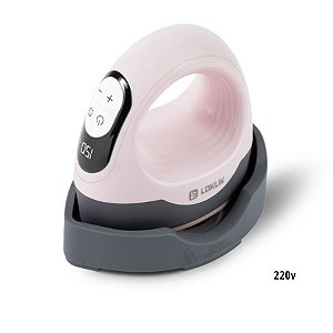 Mini Prensa 3 Plana - Rosa Claro - 15,6x10,8x12,1cm - 220V - 1 unidade - Loklik - Rizzo