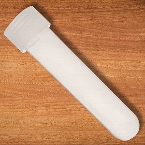 Tubete Para lembrancinha Cristal Com Transparente - 13cm - 10 unidades - Rizzo
