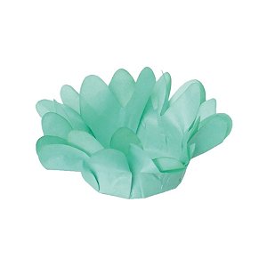 Forminha Para Doces Finos - Margaridinha Verde Bebê - 30 unidades - Floretta Fest - Rizzo